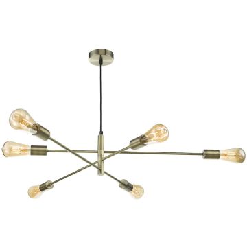 Dar Lighting ALANA ALA0675 Pendelleuchte 6x60W/E27 IP20