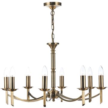 Dar Lighting AMBASSADOR AMB0875 Kronleuchter 8x40W/E14