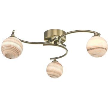 Dar Lighting ATIYA ATI5375-07 Deckenlampe 3x40W/G9