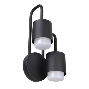 Italux SORANO C49-2/BK-9 Wandleuchte 2x6W/LED 1550LM IP44