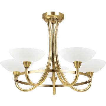 Endon CAGNEY CAGNEY-5AB Deckenlampe 5x33W/G9 IP20