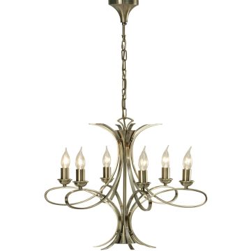 Endon PENN CA7P6BB Kronleuchter 6x40W/E14