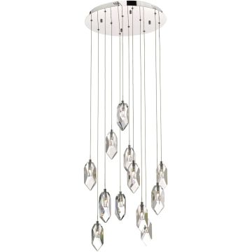 Dar Lighting CRYSTAL CRY1250 Pendelleuchte 12x2W/G4/LED