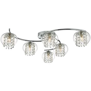 Dar Lighting ELMA ELM6450 Deckenlampe 6x40W/G9