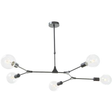Dar Lighting EUPHEMIA EUP0539 Pendelleuchte 5x60W/E27