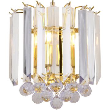 Endon FARGO FARGO-WBBP Wandleuchte 2x60W/E14 IP20