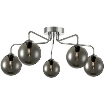 Dar Lighting FEYA FEY0550-01 Deckenlampe 5x40W/G9