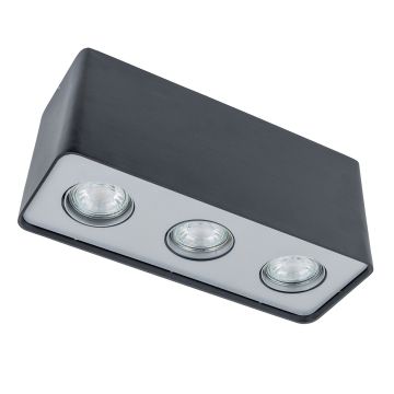 Italux HARRIS FH31433S-BL Aufbau-Downlight 3x50W/GU10 IP20