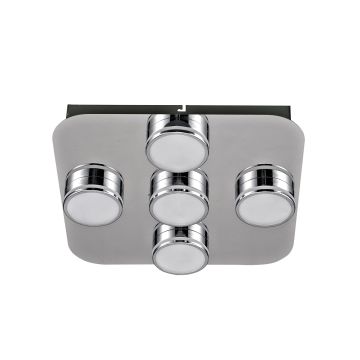 Italux MARCEL HD-4011N-05-9051D CH Deckenleuchte 5x5W/LED