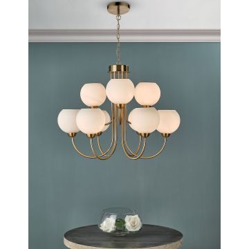 Dar Lighting INDRA IND1335 Kronleuchter 9x40W/E14