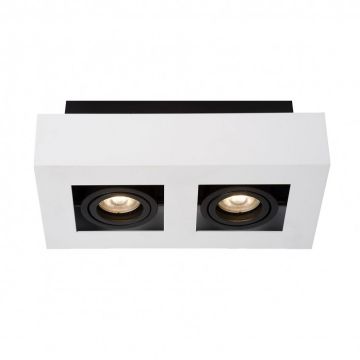 Italux CASEMIRO IT8001S2-WH/BK Aufbau-Downlight 2x50W/GU10