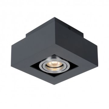 Italux CASEMIRO IT8002S1-BK/AL Aufbau-Downlight 1x50W/GU10