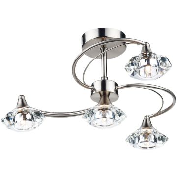 Dar Lighting LUTHER LUT0446 Deckenlampe 4x40W/G9