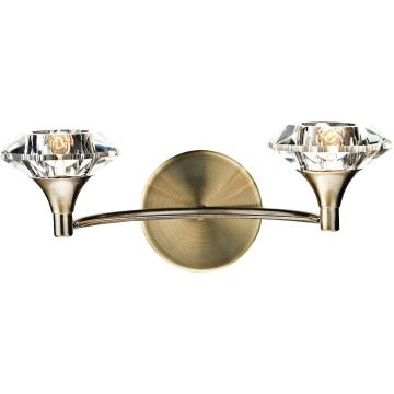 Dar Lighting LUTHER LUT0975 Wandleuchte 2x40W/G9