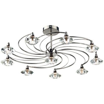 Dar Lighting LUTHER LUT2367 Deckenlampe 10x40W/G9
