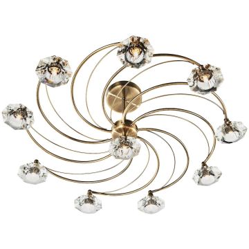 Dar Lighting LUTHER LUT2375 Deckenlampe 10x40W/G9