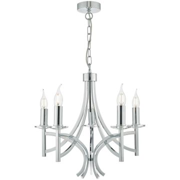 Dar Lighting LYON LYO0550 Kronleuchter 5x40W/E14 IP20