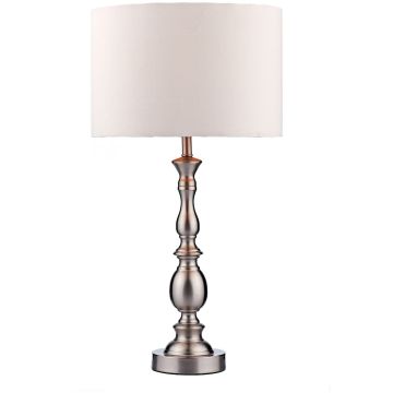 Dar Lighting MADRID MAD4246 Tischleuchte 1x60W/E27