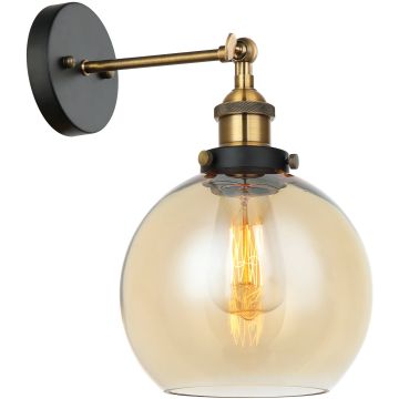 Italux CARDENA MBM-4330-1-GD+AMB Wandleuchte 1x40W/E27 IP20
