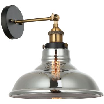 Italux HUBERT MBM-2381-1-GD+SG Wandleuchte 1x40W/E27 IP20