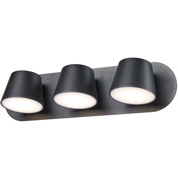 Italux KUOLA MB1350-3-BK Wandleuchte 1x18W/LED 3000K 640LM IP20