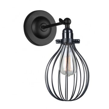 Italux LESTO MBM-2676/1 BK Wandleuchte 1x40W/E27