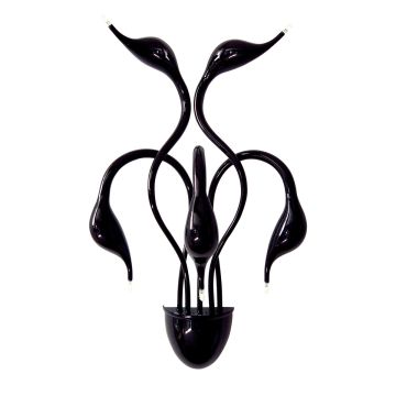 Italux SWAN MB8098-5A BLACK Wandleuchte 5x20W/G4 IP20