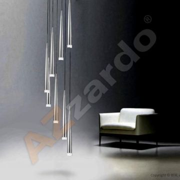AZzardo STYLO AZ0257 Pendelleuchte 8x40W/G9