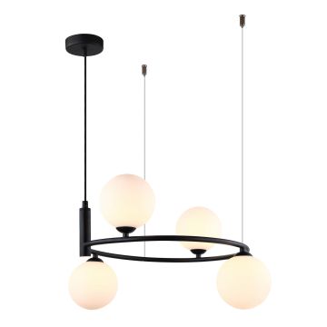 Italux AMILY MDM-3974/4 BK Pendelleuchte 4x25W/G9 IP20