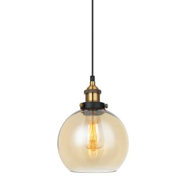 Italux CARDENA MDM-4330/1 GD+AMB Pendelleuchte 1x40W/E27 IP20