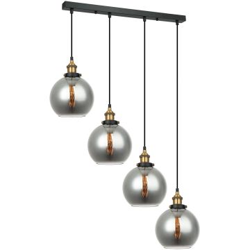 Italux CARDENA MDM-4330-4-GD+SG Pendelleuchte 4x40W/E27 IP20