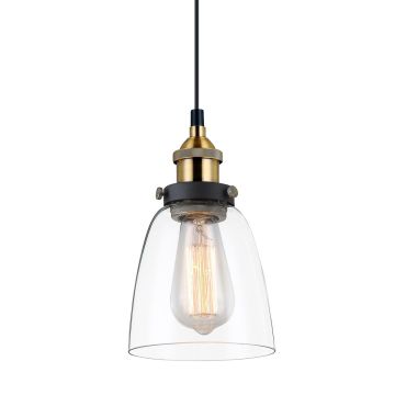Italux FRANCIS MDM-2563/1 GD+CL Pendelleuchte 1x40W/E27