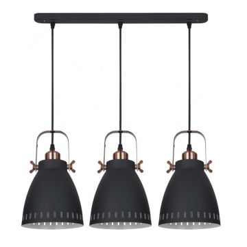 Italux FRANKLIN MD-HN8026S-3-B+RC Pendelleuchte 3x60W/E27