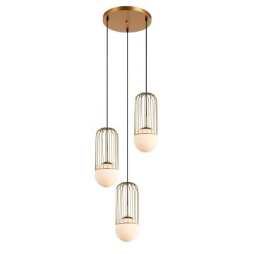 Italux MATTY MDM-3939/3 GD Pendelleuchte 3x40W/E27 IP20