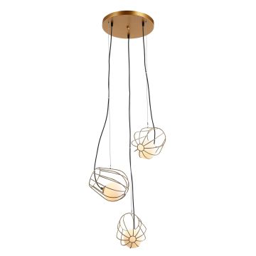 Italux MELISA MDM-3942/3 GD Pendelleuchte 3x25W/G9 IP20