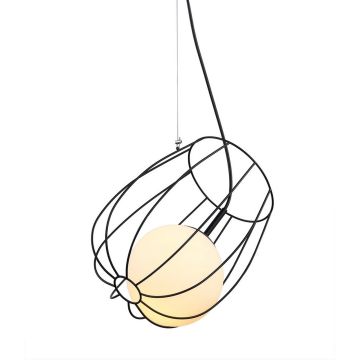 Italux MELISA MDM-3943/1 BK Pendelleuchte 1x40W/E27 IP20
