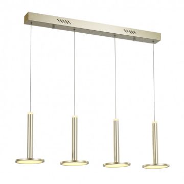 Italux OLIVER MD17033012-4B GOLD Pendelleuchte 1x60W/LED 2690LM