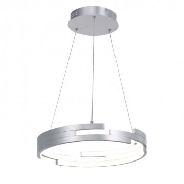 Italux VELAR MD16003097-1B SILVER Pendelleuchte 1x60W/LED 3360LM