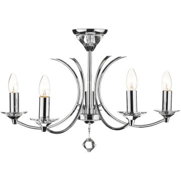 Dar Lighting MEDUSA MED0550 Kronleuchter 5x40W/E14
