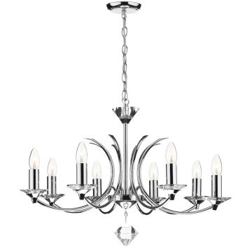 Dar Lighting MEDUSA MED0850 Kronleuchter 8x40W/E14