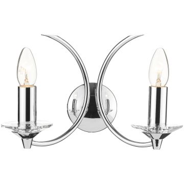 Dar Lighting MEDUSA MED0950 Wandleuchte 2x40W/E14