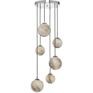 Dar Lighting MIKARA MIK0650 Pendelleuchte 6x5W/G9