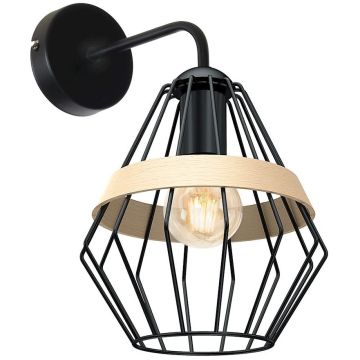Milagro CLIFF BLACK MLP5523 Wandleuchte 1x60W/E27 IP20