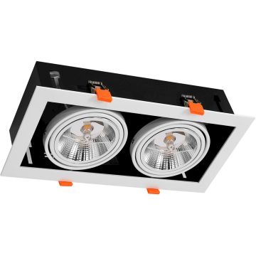 Milagro PLAZA ML4741 Einbau-Downlight 2x12W/GU10/ES111