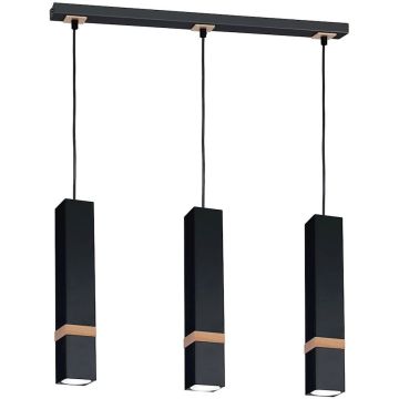 Milagro VIDAR BLACK MLP5404 Pendelleuchte 3x8W/GU10 IP20