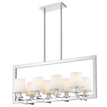 Cosmolight LONDON P08038WH Kronleuchter 8x40W/E14