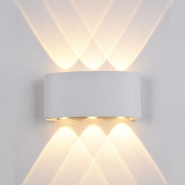 Italux GILBERTO PL-232W Wandleuchte 6x6W/LED 420LM IP54