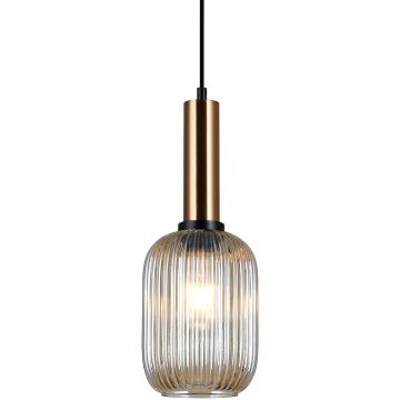 Italux ANTIOLA PND-5588-1M-BRO+AMB Pendelleuchte 1x40W/E27 IP20