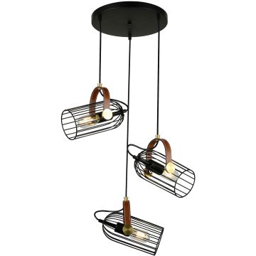 Italux ANTOIN PND-2445-3-BK Pendelleuchte 3x40W/E27 IP20