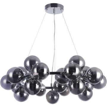 Italux CABELLA PND-5252-25-CH+SMK Pendelleuchte 25x28W/G9 IP20